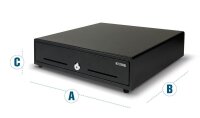 Safescan Kassenschublade 132-0424 SD-3540 schwarz