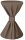 MFG Freizeitmöbel Stehtischhusse taupe Ø 70,0 cm, 1 St.