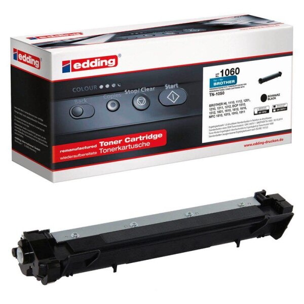 edding EDD-1060  schwarz Toner kompatibel zu brother TN-1050