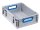 Allit ProfiPlus Eurobox grau, blau 30,0 x 40,0 x 12,0 cm, 1 St.