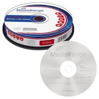 MediaRange CD-RW 700 MB wiederbeschreibbar, 10 St.
