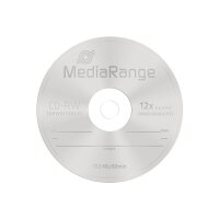 MediaRange CD-RW 700 MB wiederbeschreibbar, 10 St.