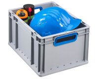 Allit ProfiPlus Eurobox grau, blau 30,0 x 40,0 x 22,0 cm,...