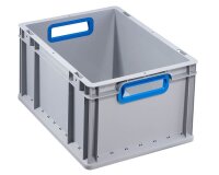 Allit ProfiPlus Eurobox grau, blau 30,0 x 40,0 x 22,0 cm,...