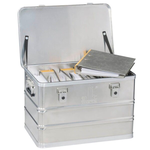 Allit AluPlus Alubox 70,0 l grau 59,5 x 40,0 x 37,5 cm, 1 St.