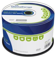 MediaRange DVD-R 4,7 GB, 50 St.
