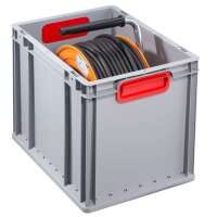 Allit ProfiPlus Eurobox grau, rot 30,0 x 40,0 x 32,0 cm,...