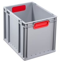 Allit ProfiPlus Eurobox grau, rot 30,0 x 40,0 x 32,0 cm,...