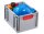 Allit ProfiPlus Eurobox grau, rot 30,0 x 40,0 x 22,0 cm, 1 St.