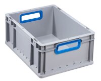 Allit ProfiPlus Eurobox grau, blau 30,0 x 40,0 x 17,0 cm,...