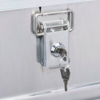 Allit AluPlus Alubox 29,0 l grau 43,5 x 33,5 x 26,5 cm, 1 St.