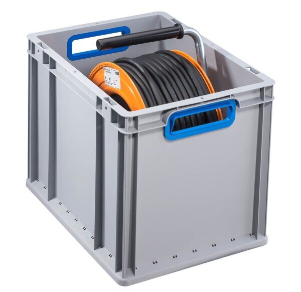 Allit ProfiPlus Eurobox grau, blau 30,0 x 40,0 x 32,0 cm, 1 St.