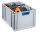 Allit ProfiPlus Eurobox grau, blau 40,0 x 60,0 x 32,0 cm, 1 St.