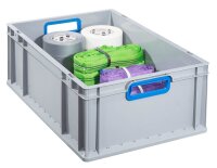 Allit ProfiPlus Eurobox grau, blau 40,0 x 60,0 x 22,0 cm,...
