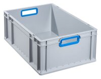 Allit ProfiPlus Eurobox grau, blau 40,0 x 60,0 x 22,0 cm,...