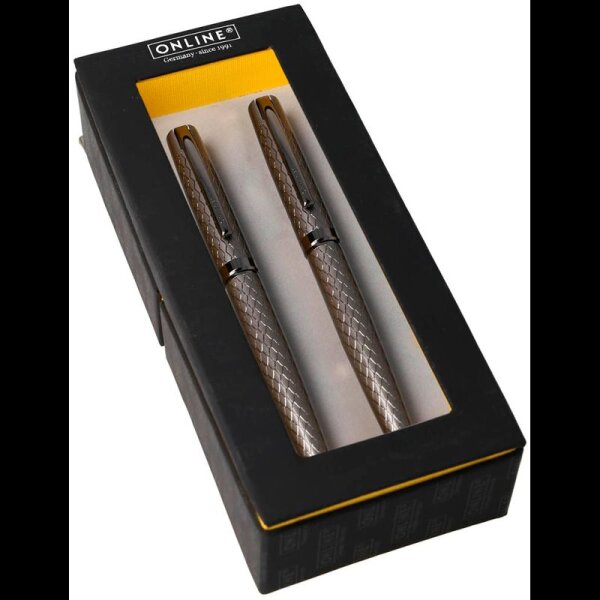 ONLINE® Schreibset Eleganza silber