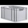 Allit ProfiPlus Eurobox grau 40,0 x 60,0 x 32,0 cm, 1 St.