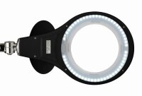 MAUL MAULmakro LED Lupenleuchte schwarz 8 W mit Tischklemme