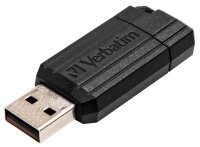 verbatim USB-Stick PinStripe schwarz 64 GB, 1 St.
