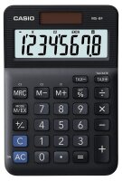 CASIO MS-8F Tischrechner schwarz