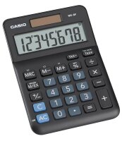 CASIO MS-8F Tischrechner schwarz