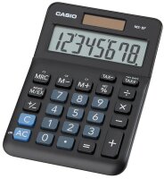 CASIO MS-8F Tischrechner schwarz