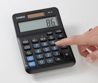 CASIO MS-8F Tischrechner schwarz