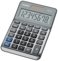 CASIO MS-80F Tischrechner grau