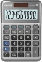CASIO MS-100FM Tischrechner grau