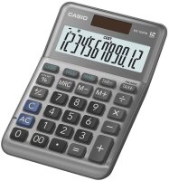 CASIO MS-120FM Tischrechner grau