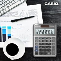 CASIO MS-120FM Tischrechner grau