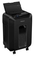 Fellowes AutoMax 90M Aktenvernichter mit Partikelschnitt P-4, 4 x 12 mm, bis 90 Blatt, schwarz
