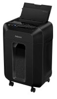 Fellowes AutoMax 90M Aktenvernichter mit Partikelschnitt P-4, 4 x 12 mm, bis 90 Blatt, schwarz