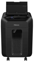 Fellowes AutoMax 90M Aktenvernichter mit Partikelschnitt P-4, 4 x 12 mm, bis 90 Blatt, schwarz