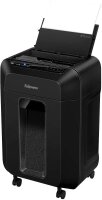 Fellowes AutoMax 90M Aktenvernichter mit Partikelschnitt P-4, 4 x 12 mm, bis 90 Blatt, schwarz