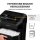 Fellowes AutoMax 90M Aktenvernichter mit Partikelschnitt P-4, 4 x 12 mm, bis 90 Blatt, schwarz
