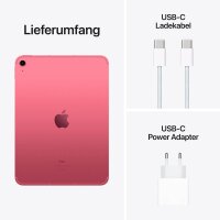 Apple iPad 10.Gen (2022) Cellular 27,7 cm (10,9 Zoll) 256 GB pink