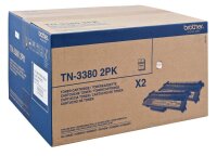 brother TN-3380  schwarz Toner, 2er-Set