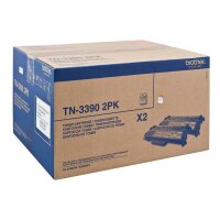 brother TN-3390  schwarz Toner, 2er-Set
