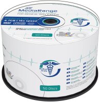MediaRange DVD-R Medical Line 4,7 GB bedruckbar, Medical...