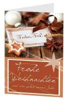 LUMA Weihnachtskarte mit Film Anis DIN B6