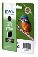 EPSON T1591 (Eisvogel) Foto schwarz Druckerpatrone
