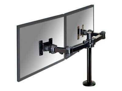 Neomounts Monitor-Halterung FPMA-D960DG schwarz für 2 Monitore, Tischbohrung