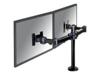 Neomounts Monitor-Halterung FPMA-D960DG schwarz für 2 Monitore, Tischbohrung