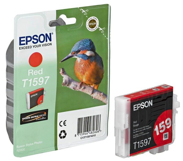 EPSON T1597 (Eisvogel) rot Druckerpatrone