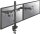 Neomounts Monitor-Halterung FPMA-D550DBLACK schwarz für 2 Monitore, Tischklemme, Tischbohrung