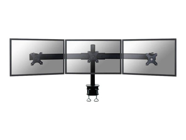 Neomounts Monitor-Halterung FPMA-D700D3 schwarz für 3 Monitore, Tischklemme