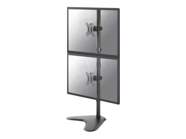 Neomounts Monitor-Halterung FPMA-D550DDV schwarz für 2 Monitore, Tischständer