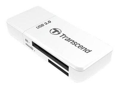 Transcend USB 3.0 Multi-microSD, SD-Kartenleser weiß