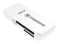 Transcend USB 3.0 Multi-microSD, SD-Kartenleser weiß